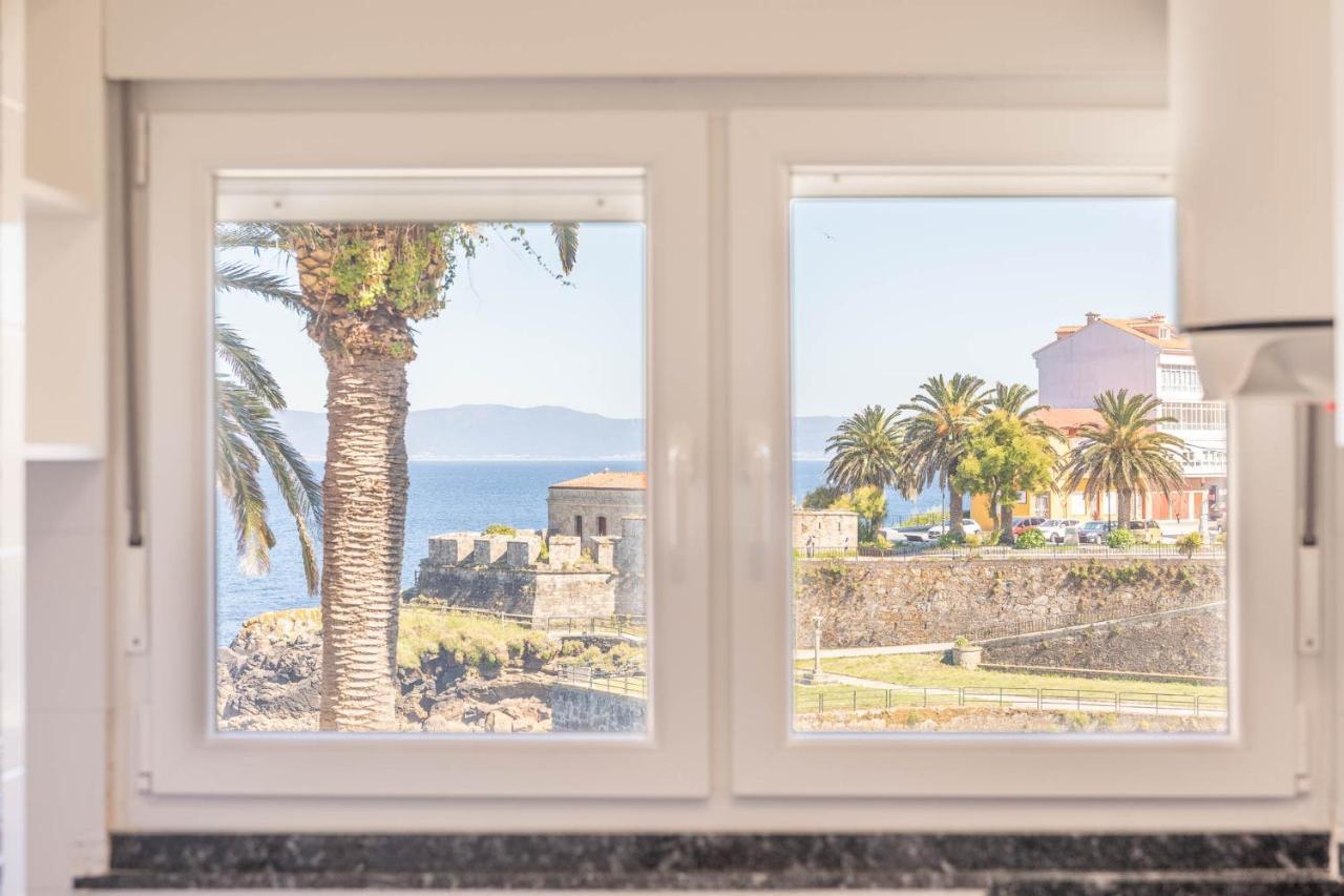 Apartamento Finisterre Con Vistas Al Mar Y Playa מראה חיצוני תמונה