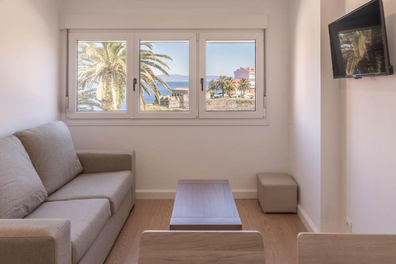 Apartamento Finisterre Con Vistas Al Mar Y Playa מראה חיצוני תמונה